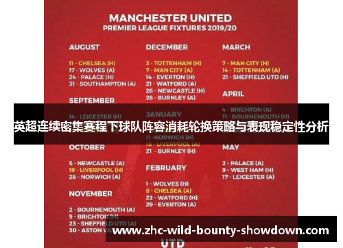 英超连续密集赛程下球队阵容消耗轮换策略与表现稳定性分析