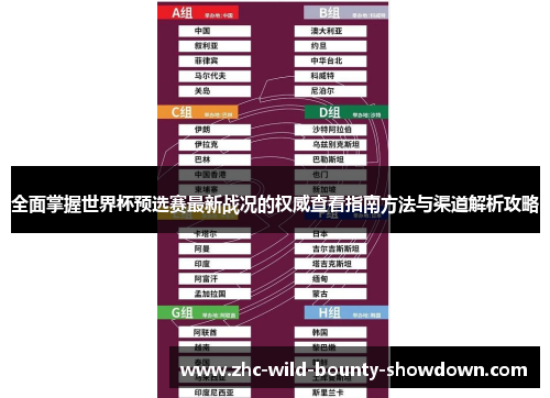 全面掌握世界杯预选赛最新战况的权威查看指南方法与渠道解析攻略