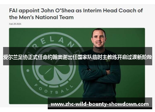 爱尔兰足协正式任命约翰奥谢出任国家队临时主教练开启过渡新阶段